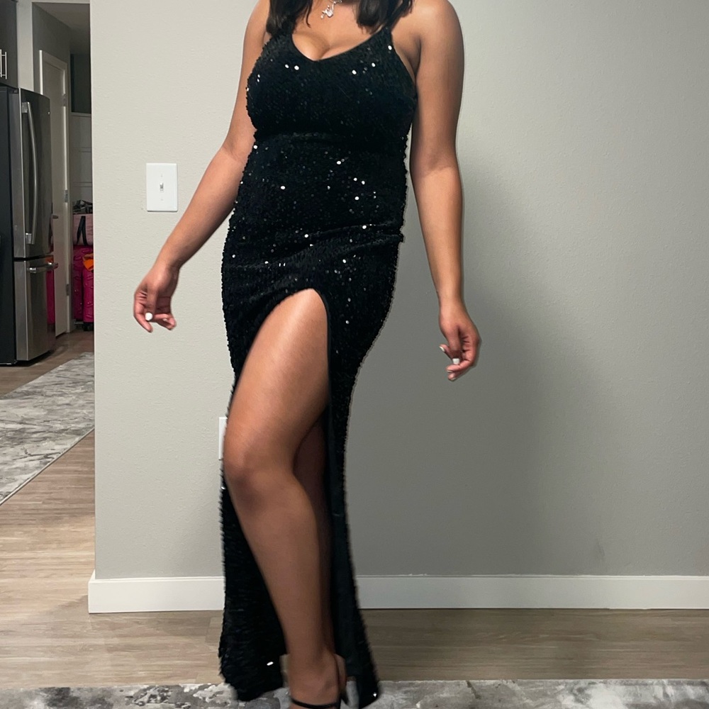 Dress shinny dress